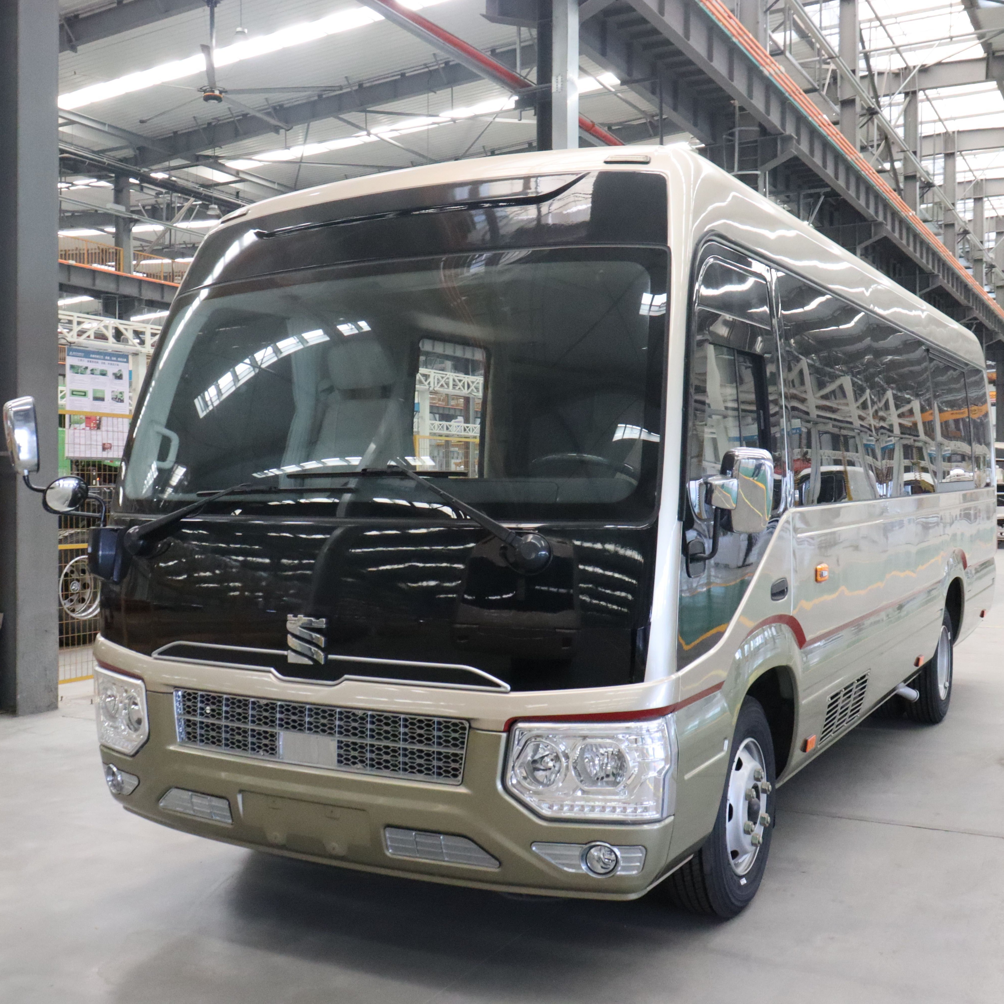 Longxing Diesel Brand New Bus for Passenger Transportation Rural